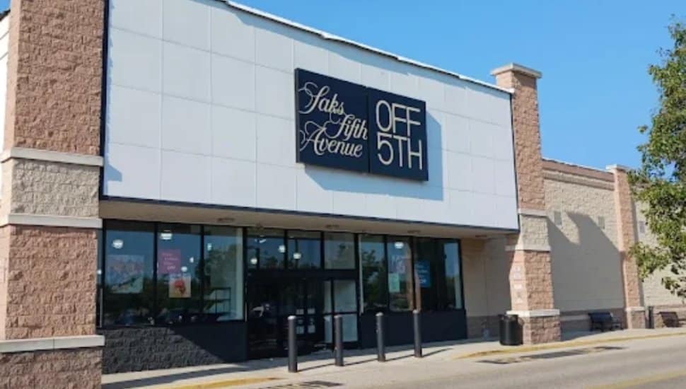 The facade of Saks Off 5th.