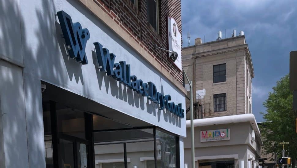 Wallace Dry Goods exterior.
