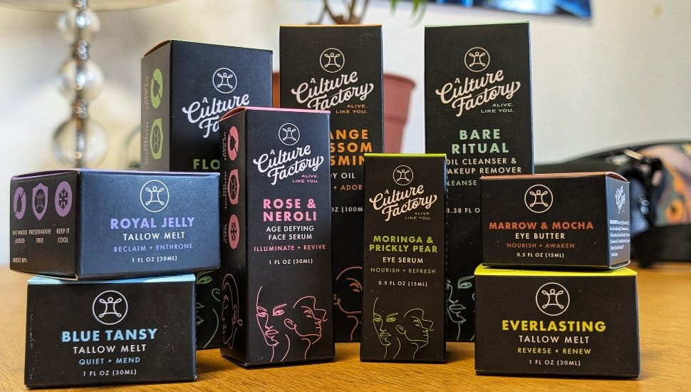 A Culture Factory skincare line.