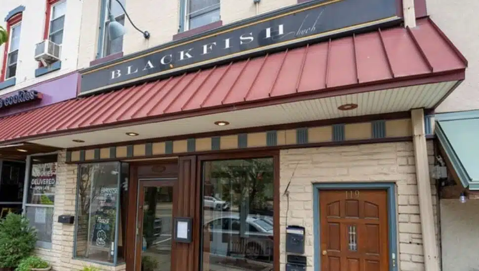 The facade of Blackfish BYOB in Conshohocken.
