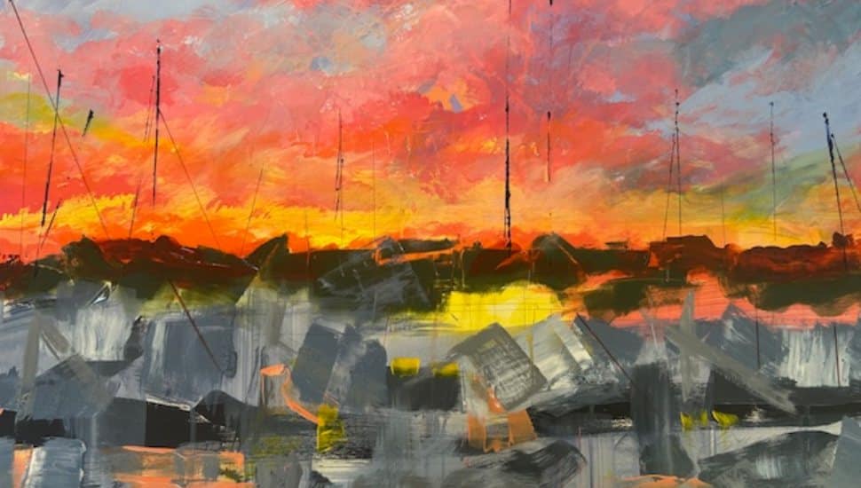 “September Sunrise,” by Robyn Burckhardt.