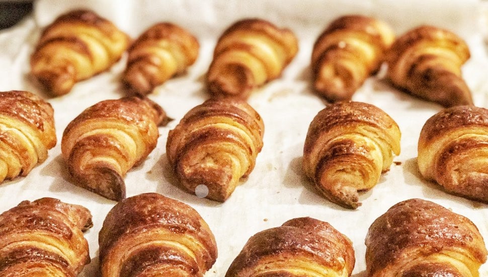 Flakely’s gluten free croissants.