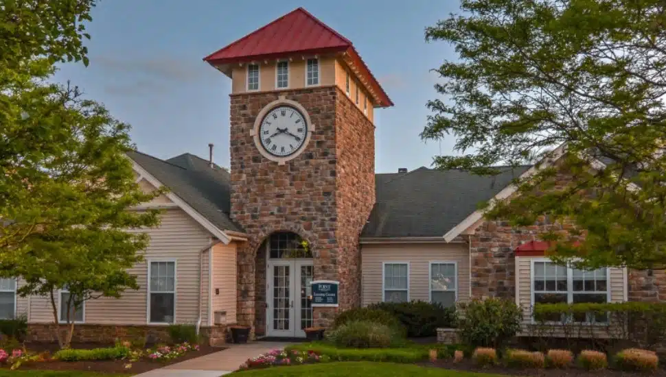 The leasing office Lansdale's Pennbrook Station.