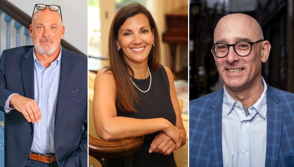 Three headshots of title company executives.