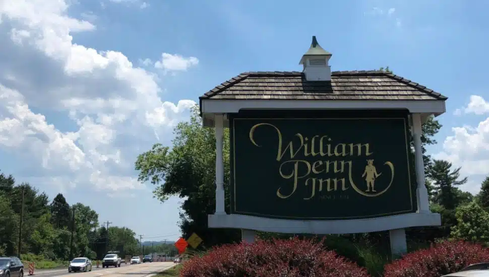 The William Penn Inn maquee.