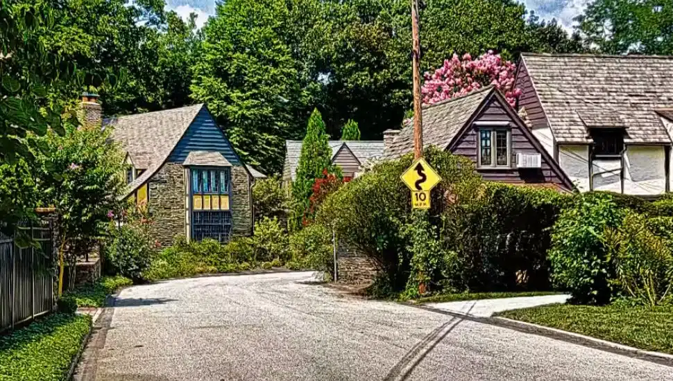 Wynnewood's English Village.