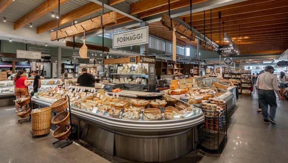 Inside Ardmore Farmers Market.