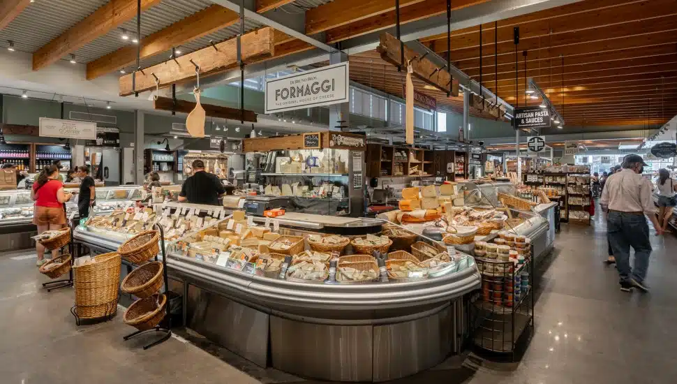 Inside Ardmore Farmers Market.