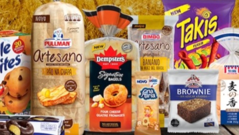 Assorted brands from Bimbo Bakeries