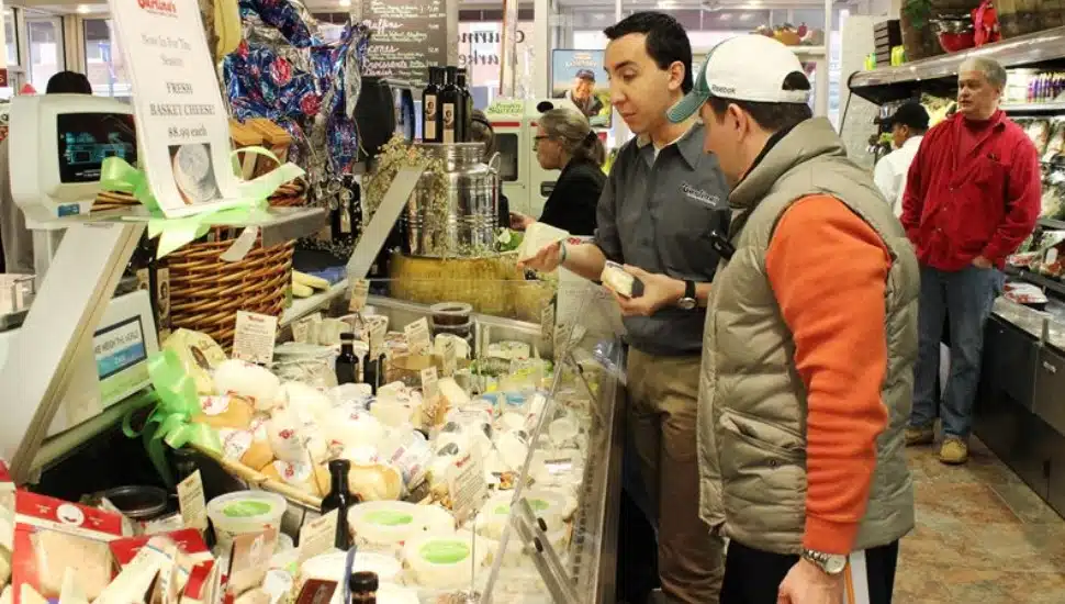 Guest shop at Carlino's Market in Ardmore.