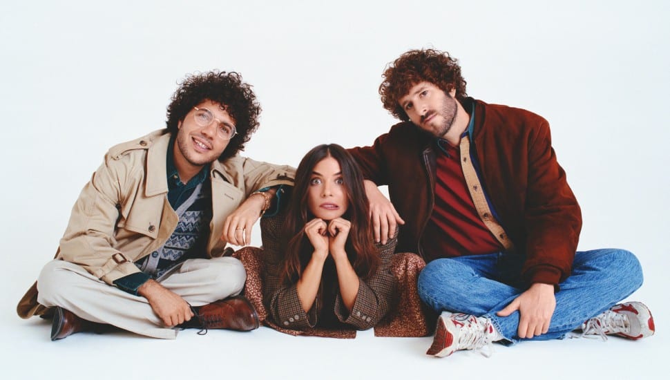 Benny Blanco, Kristin Batalucco and Lil Dicky.