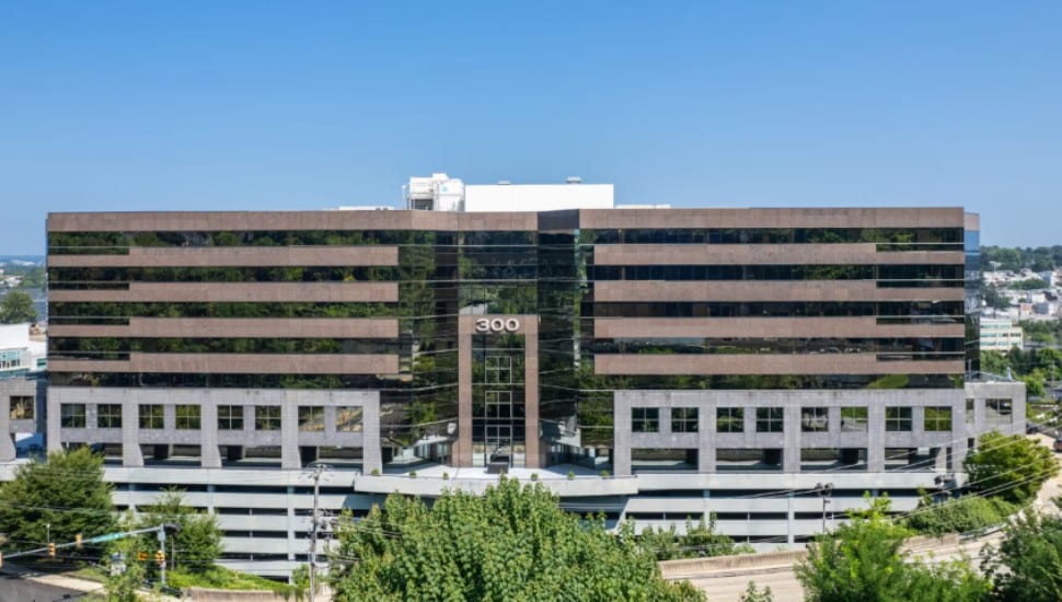 Aerial View of Maguire Real Estate headquarters in Conshohocken.