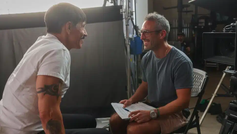 Ben Feldman speaks with Anthony Kiedis of the Red Hot Chili Peppers.