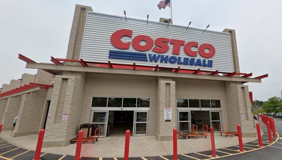 Outside of the Costco in King of Prussia.