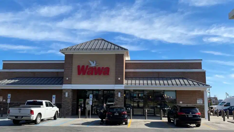 Outside the Wawa in Horsham that recently listed for sale.