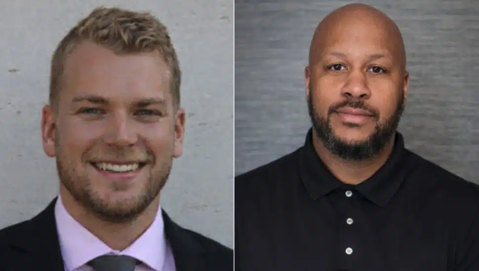 Blue Komodo co-founders (L-R) Shane Murphy and Jason Tate.