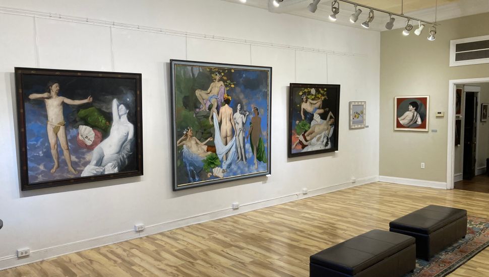 Church Street Gallery inside.