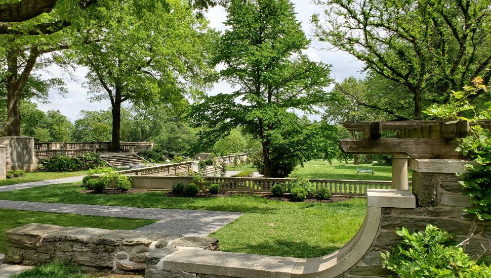 The Curtis Arboretum in Wyncote.