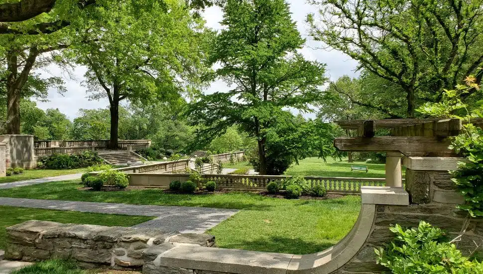 The Curtis Arboretum in Wyncote.