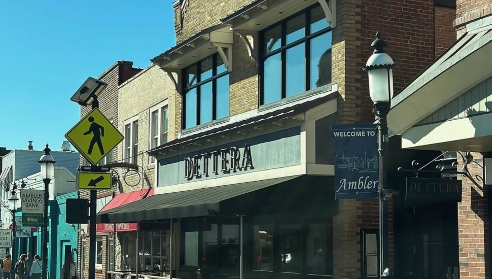 Out front of the former Dettera in Ambler.
