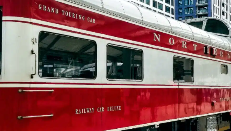 A Halloway Rails rail car.