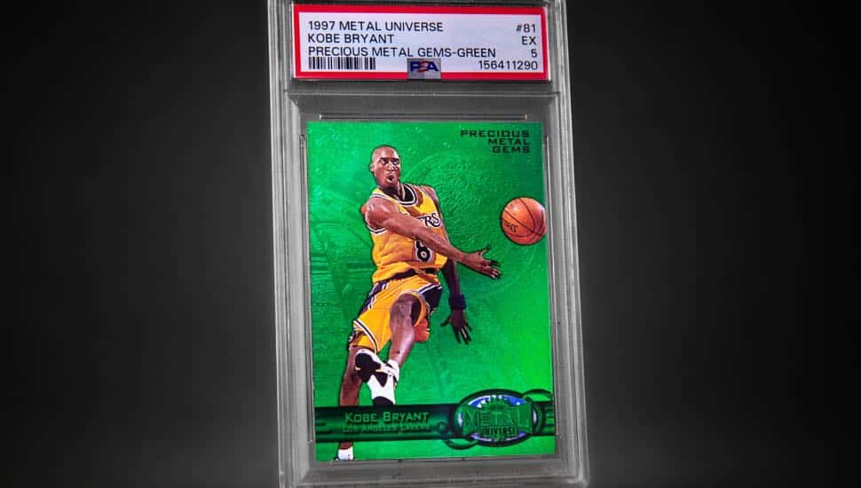The Kobe Bryant card that sold for $3.15M.