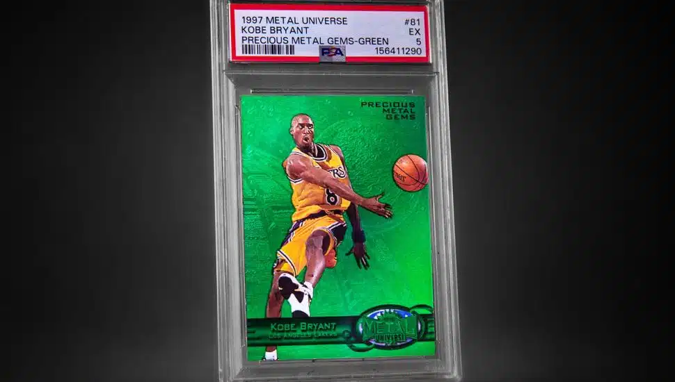 The Kobe Bryant card that sold for $3.15M.