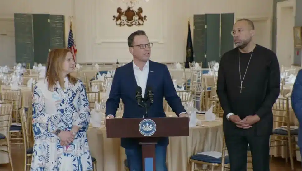 Governor Shapiro hosts interfaith event at the Governor's Mansion, a year after arson attack.