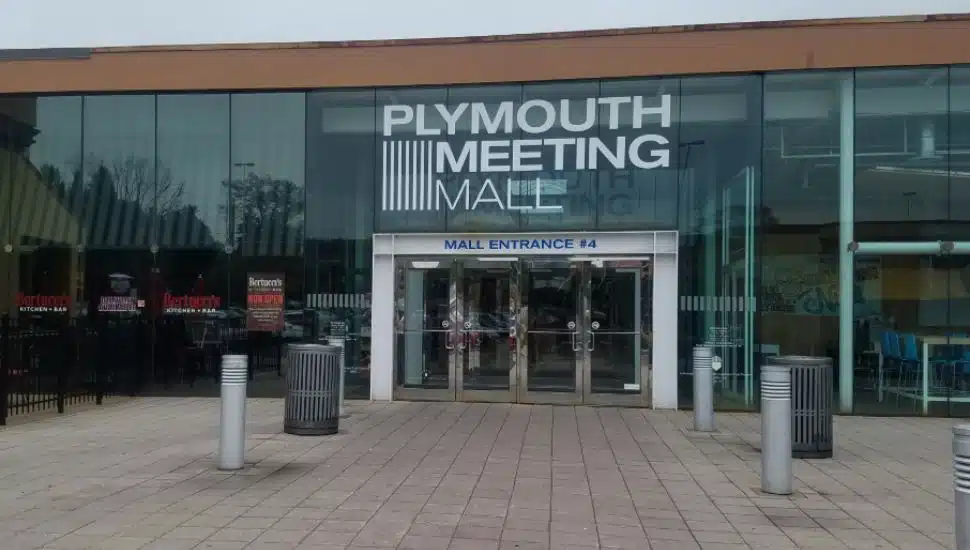 Entrance to the Plymouth Meeting Mall