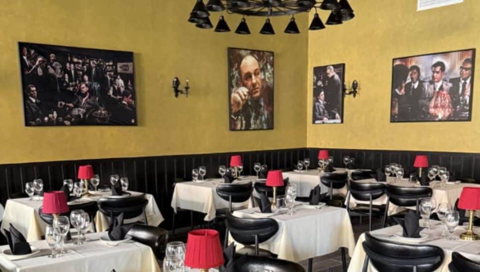 Raff's dining room in Ardmore.