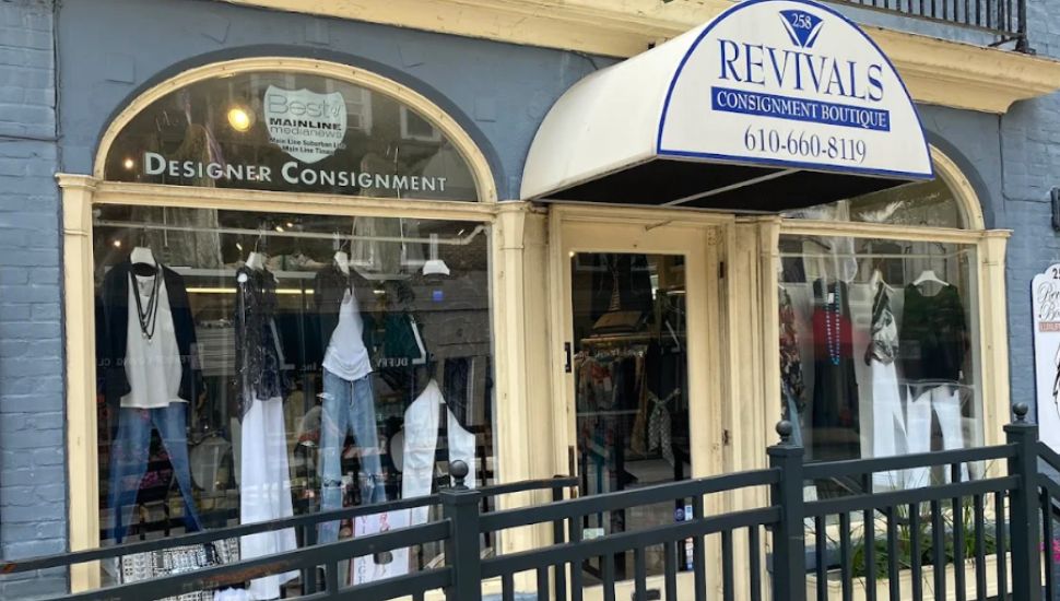 Revival's Boutique storefront in Ardmore.