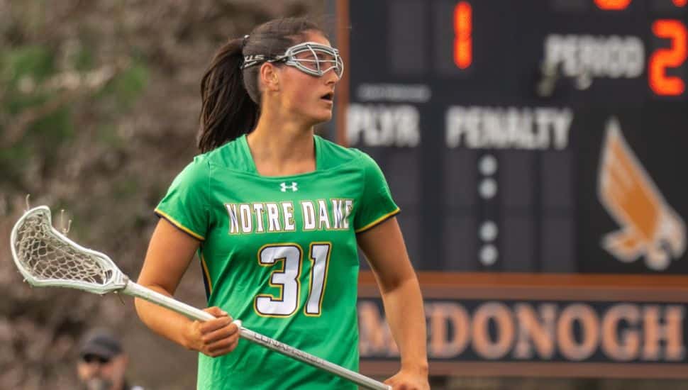 Notre Dame Academy lacrosse player Riley Davis.