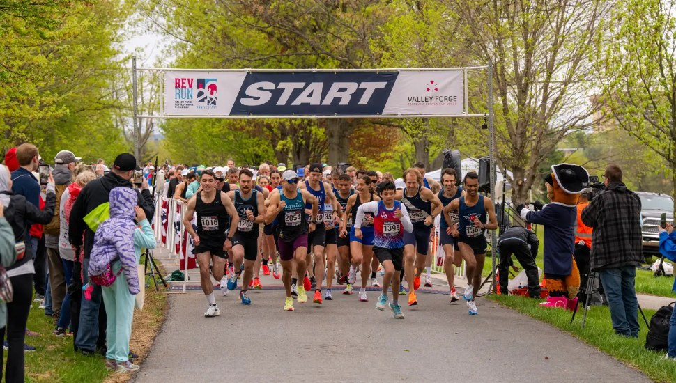 Valley Forge Revolutionary 5-Mile Run Start