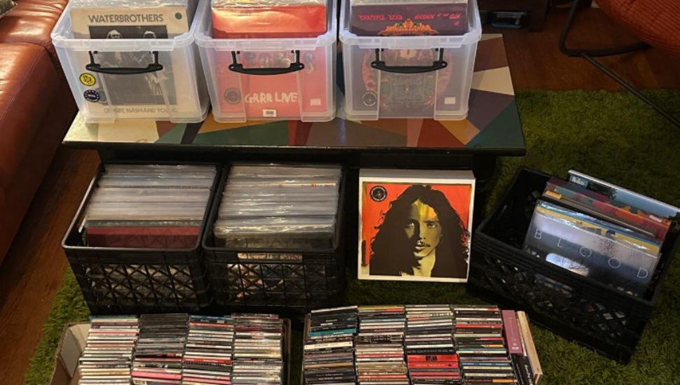 Pierre Robert's music collection at Vinyl Chickie.