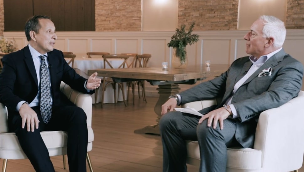 Two wealth advisors discuss the market.