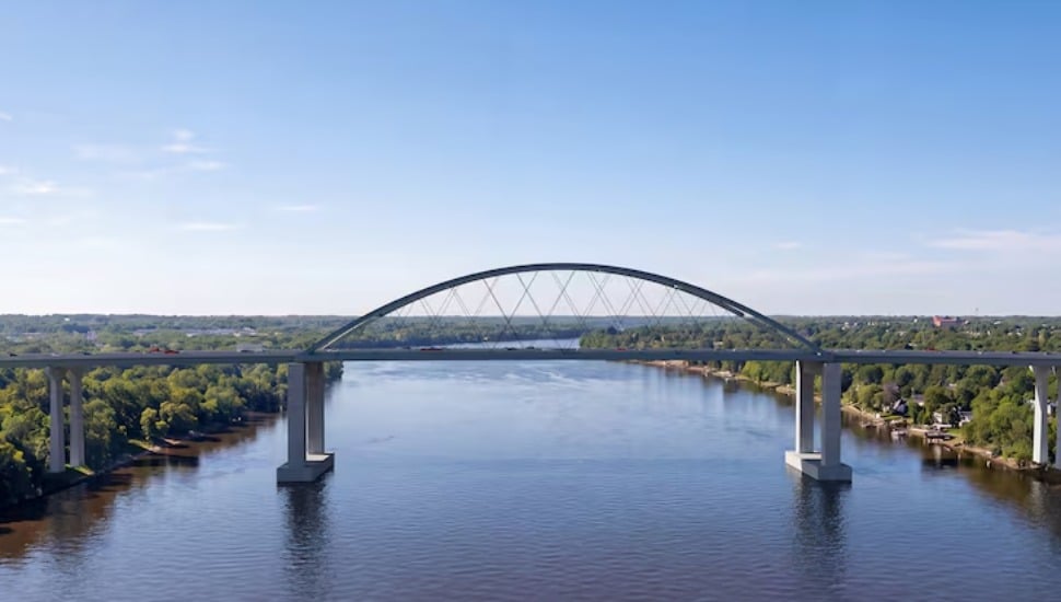Pennsylvania, New Jersey Turnpikes Approve $1.6B Delaware River Bridge Design