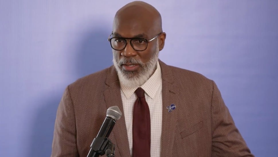 Norristown Area School District's new superintendent Dorrell Green.
