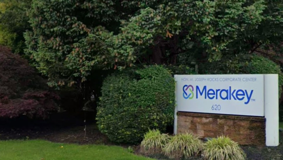 Merakey USA's sign outside its Lafayette Hill location.