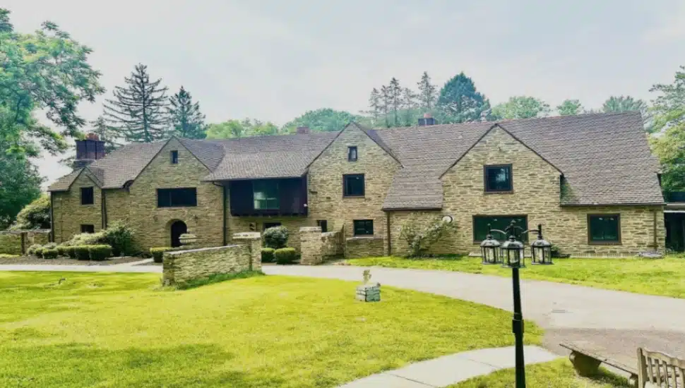 First Bank House of the Bank: Wynnewood Estate With Pool and 2.31 Private Acres Lists for $2.975M