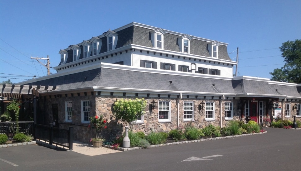 Out front Spring House Tavern.