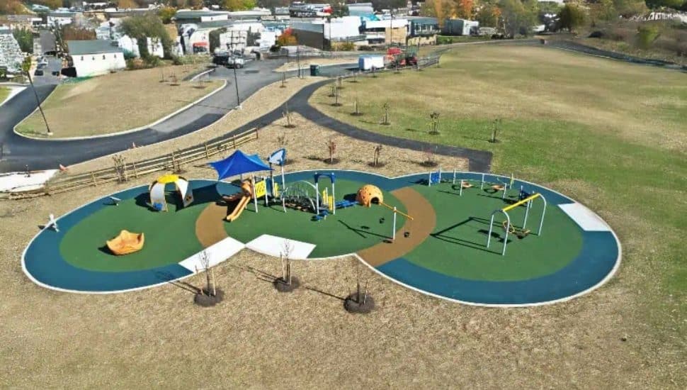 General Recreation Helps Bring Wissahickon Park Back to Life in West Ambler with Inclusive Playground