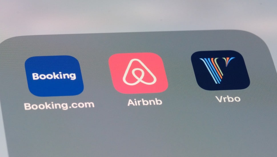 Three hotel apps.