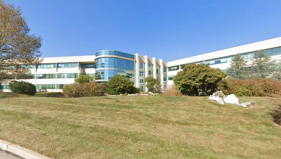 Part of the Vanguard Malvern office building.
