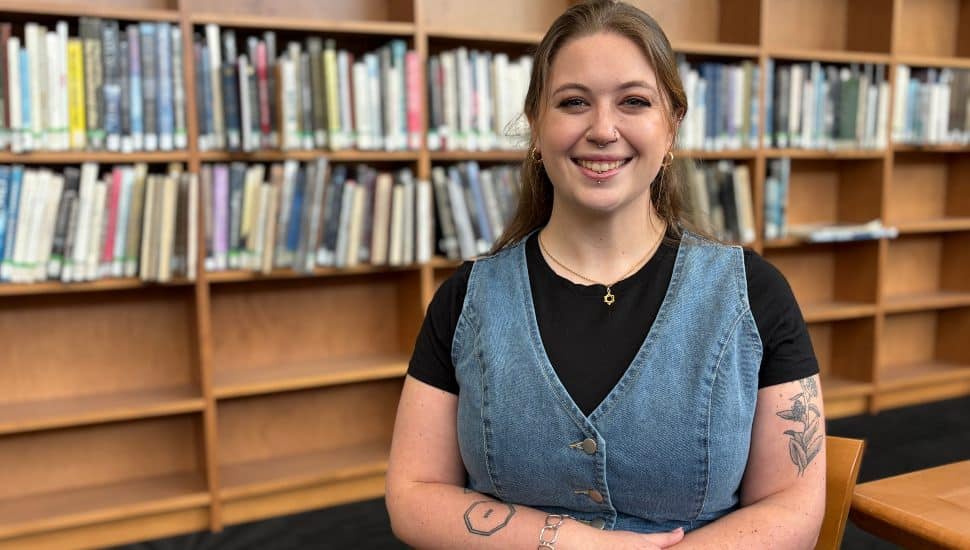 Montgomery County Community College Business Administration graduate Sloane Harker.
