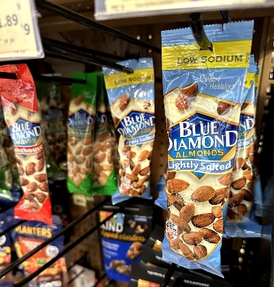 Blue Diamond Almond at Wawa